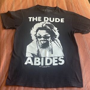 Ripple Junction Black 'The Dude Abides' T-Shirt